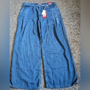 NWT Lucky Brand Palazzo Wide Leg 32" Lyocell Jeans 16/33 (XL)